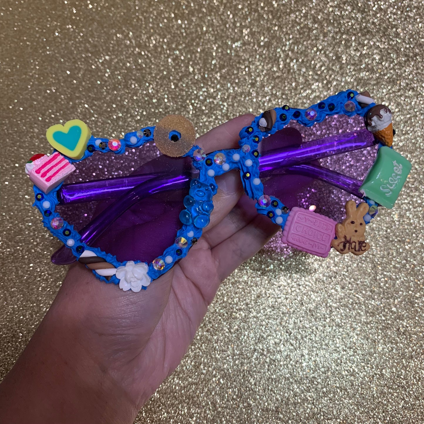 Purple Candies glasses