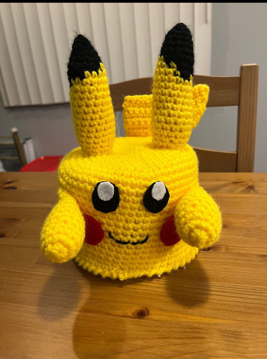 Pikachu toilet paper holder