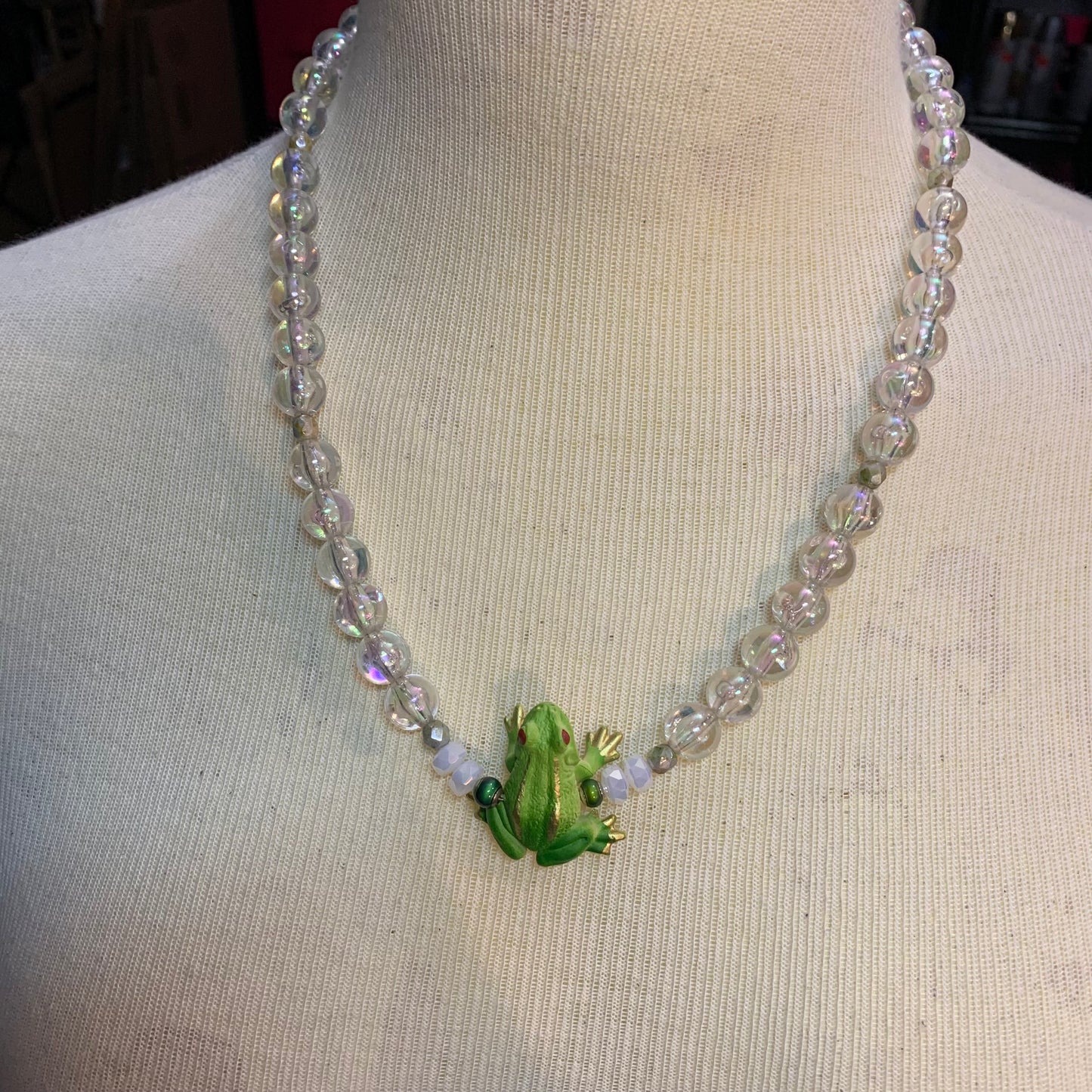 Frog necklace