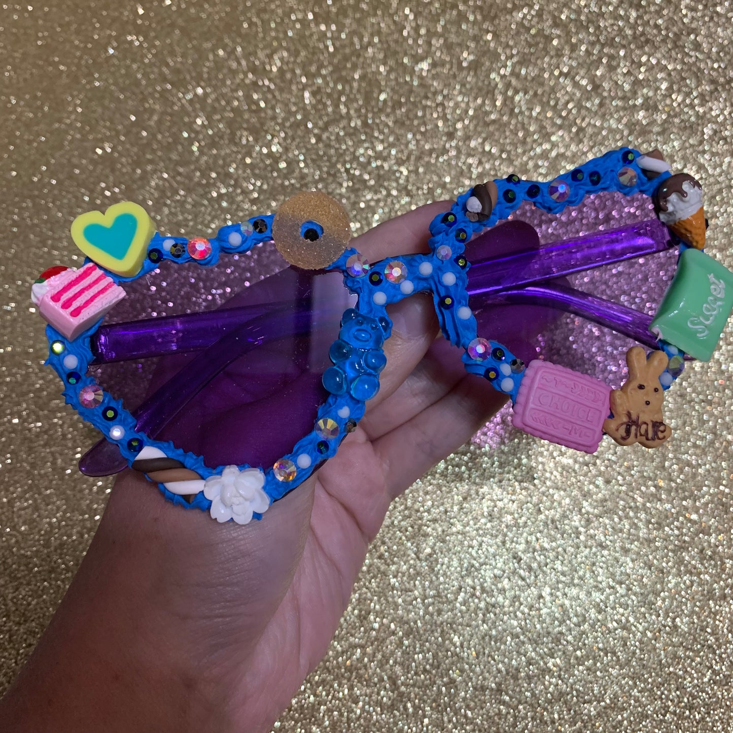 Purple Candies glasses