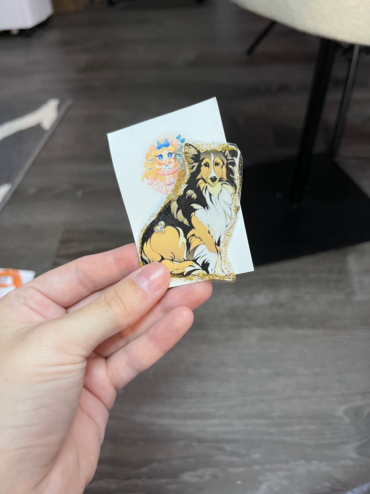 Dog pin