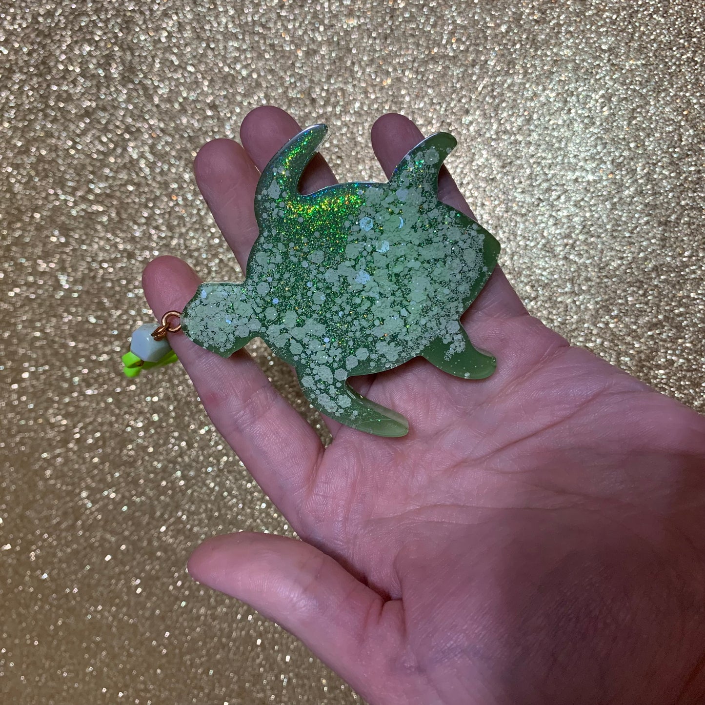 Turtle keychain