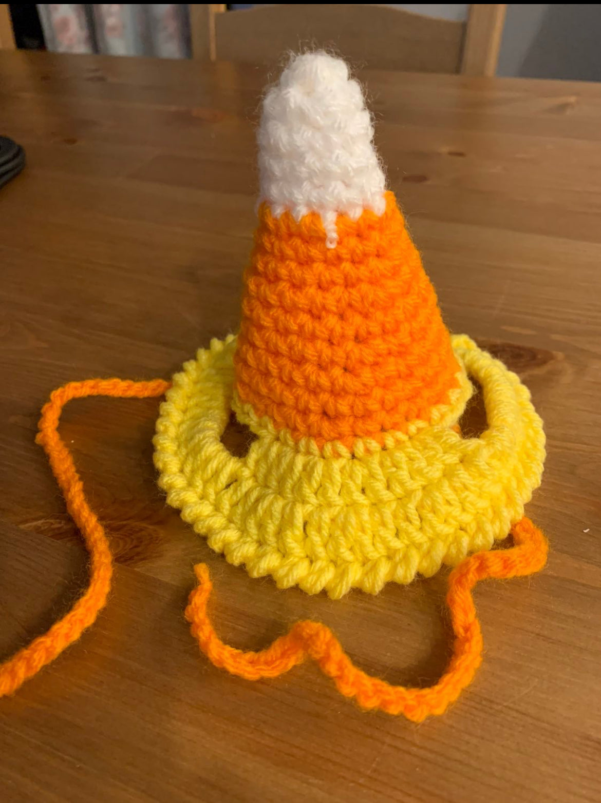 Candy corn, which pet hat