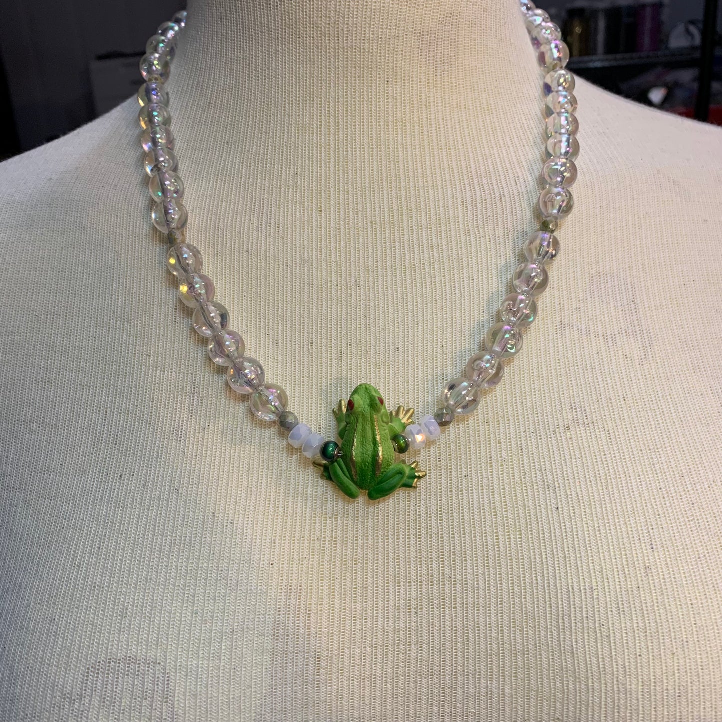 Frog necklace