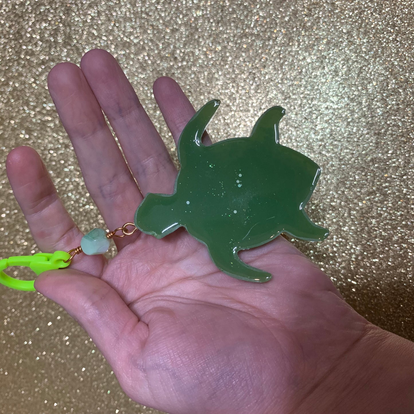 Turtle keychain