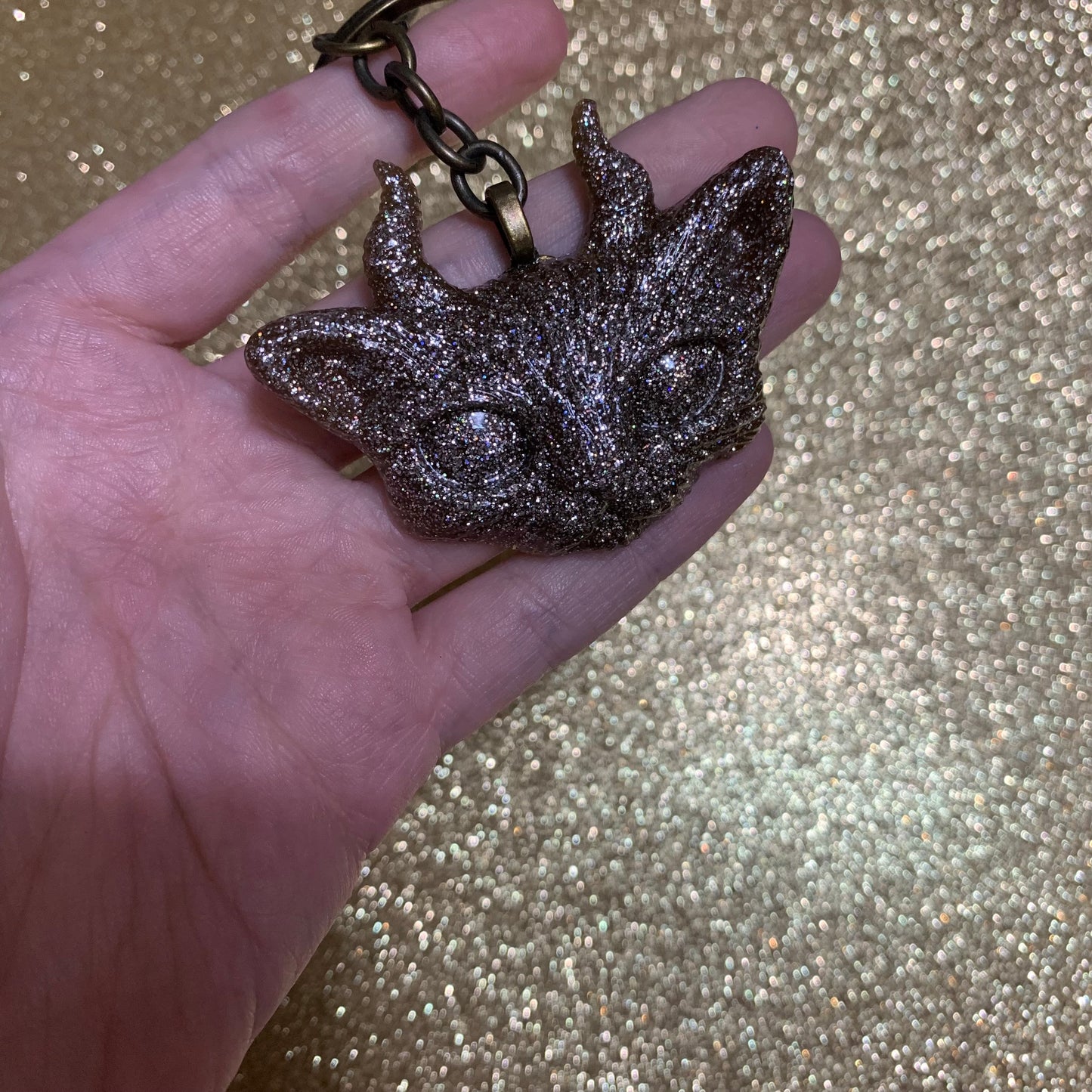 Holography which kitty keychain