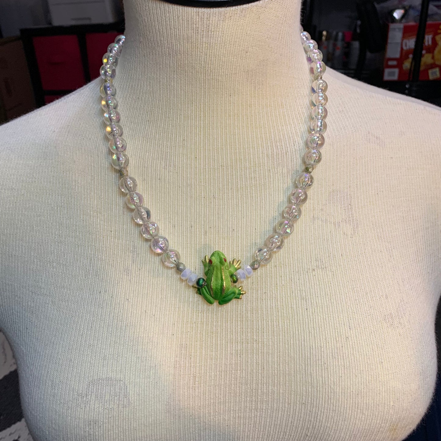 Frog necklace