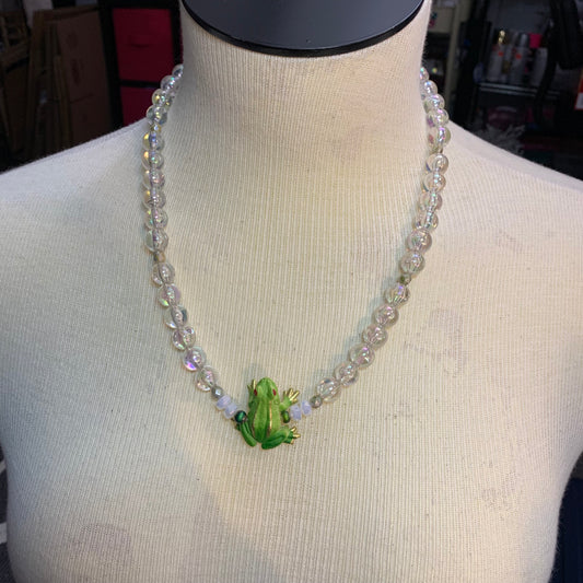 Frog necklace