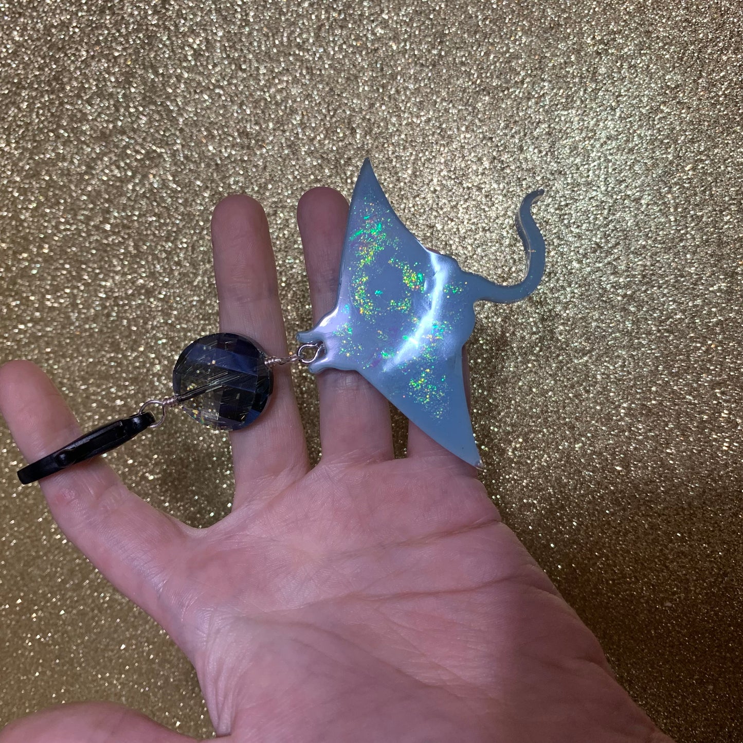 Stingray keychain